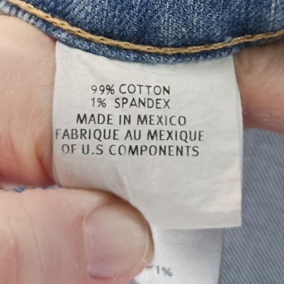 3/$18 - Eddie Bauer Blue Jeans Size 16 - Picture 5 of 7